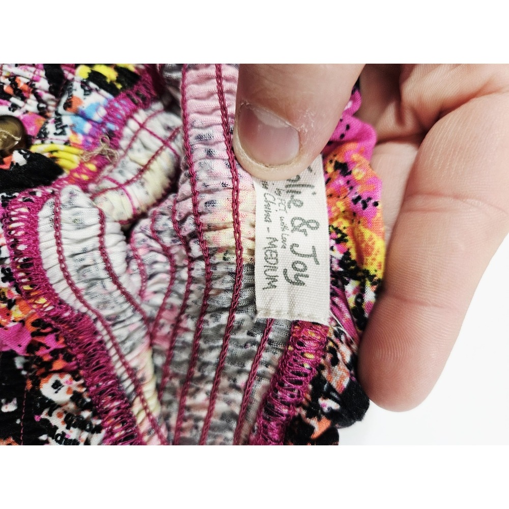 Womens Jolie And Joy Rompers/Jumsuit Size Medium Comic Multicolor With Love FTC - Picture 5 of 8